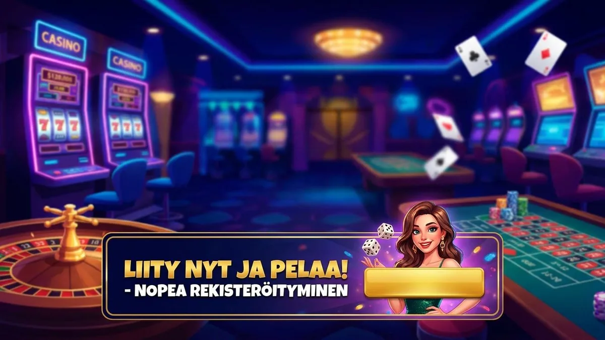 Rekisteröidy bonuksella